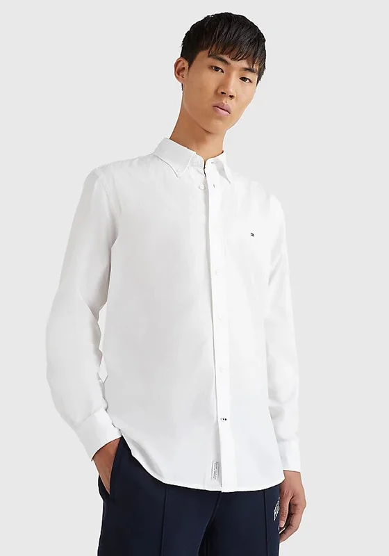 Tommy Hilfiger Core Flex Poplin Shirt, WhiteCycling Shirts