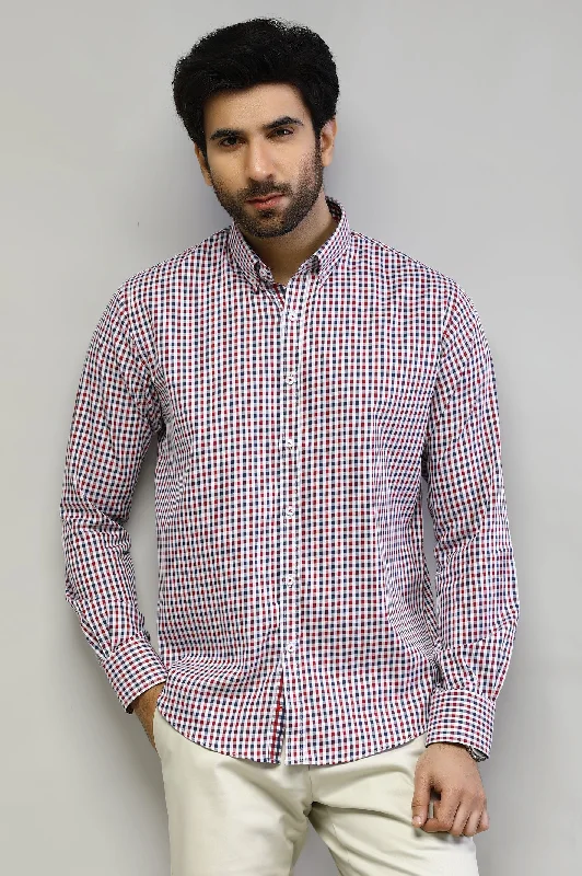 Multicolor Mini-check Casual Milano ShirtLounge Shirts