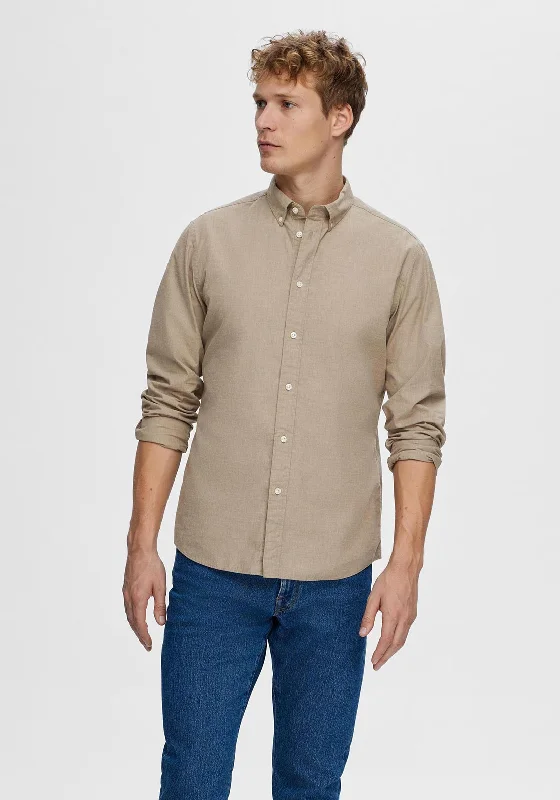 Selected Homme Rick Poplin Shirt, MorelYoga Shirts