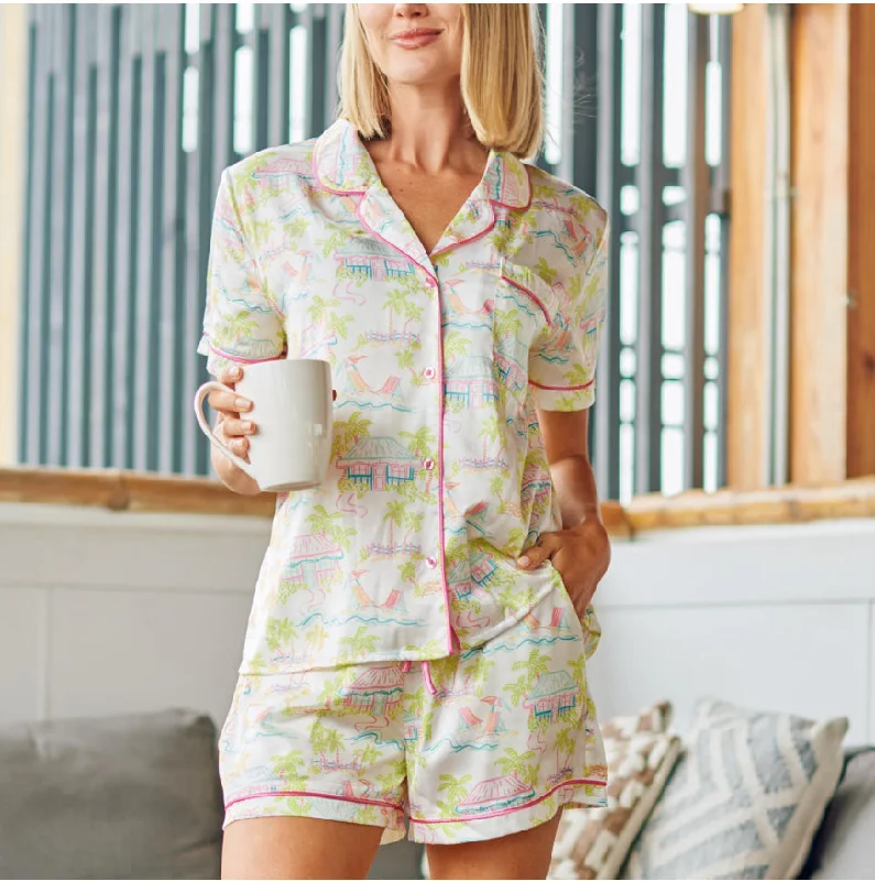 Charlotte Pajama Shorts Set