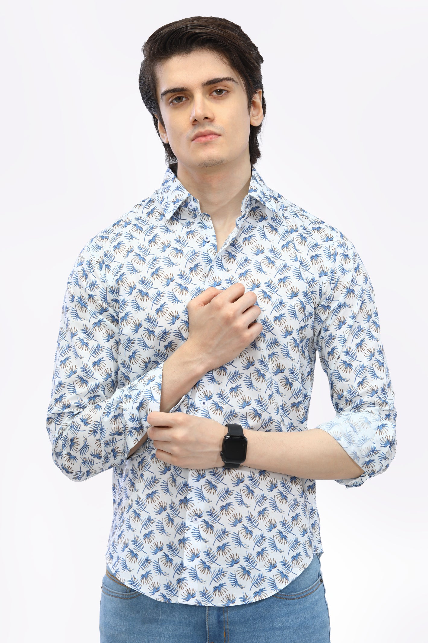 Multicolor Printed Casual Milano ShirtAthletic Shirts