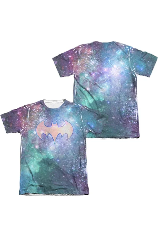 DC Comics Shielded Galaxy (Front/Back Print) Adult Poly/Cotton Short Sleeve Tee / T-ShirtGym Short Sleeve Tops