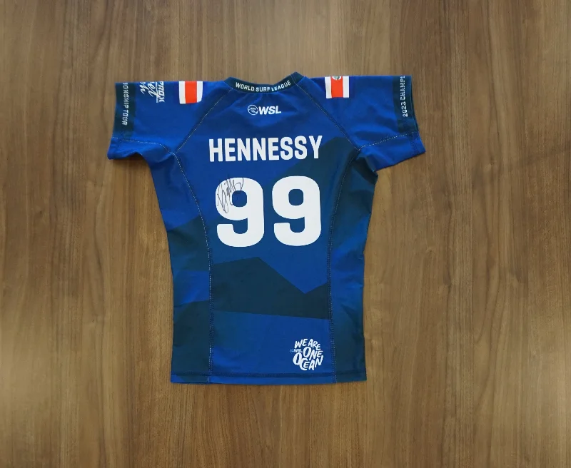 Signed Brisa Hennessy Competition Jersey (2023 Hurley Pro Sunset Beach)