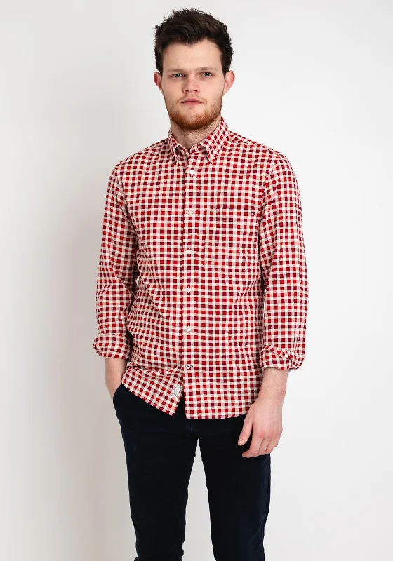 Tommy Hilfiger Two-Tone Oxford Shirt, Royal BerryHip-Hop Shirts