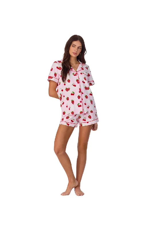 Classic Shorty Stretch Jersey PJ Set