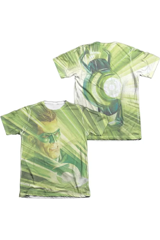 DC Comics Rays Of Light (Front/Back Print) Adult Poly/Cotton Short Sleeve Tee / T-ShirtWaterproof Short Sleeve Tops