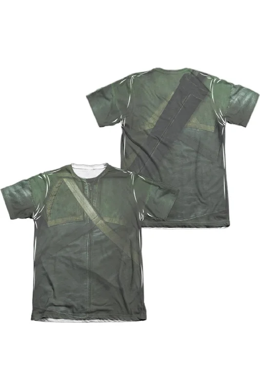 Arrow Uniform (Front/Back Print) Adult Poly/Cotton Short Sleeve Tee / T-ShirtWaterproof Short Sleeve Tops