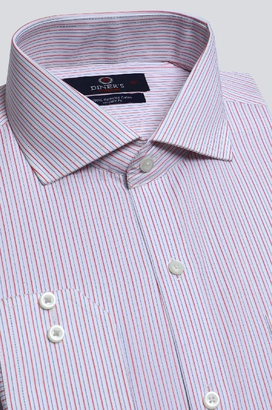 Pink Stripes Formal Autograph ShirtHiking Shirts