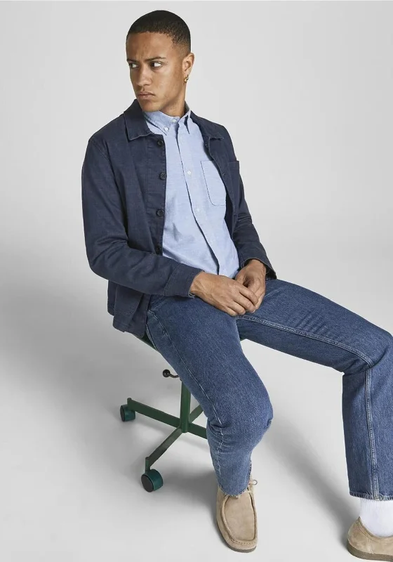 Jack & Jones Brook Oxford Shirt, Cashmere BlueRetro Shirts