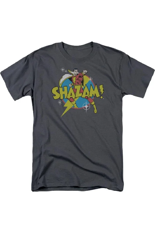 DC Comics Shazam Power Bolt Short Sleeve Adult Tee / T-ShirtSleep Short Sleeve Tops