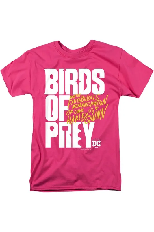 Birds Of Prey Birds Of Prey Logo Short Sleeve Adult Tee / T-ShirtFleece Short Sleeve Tops