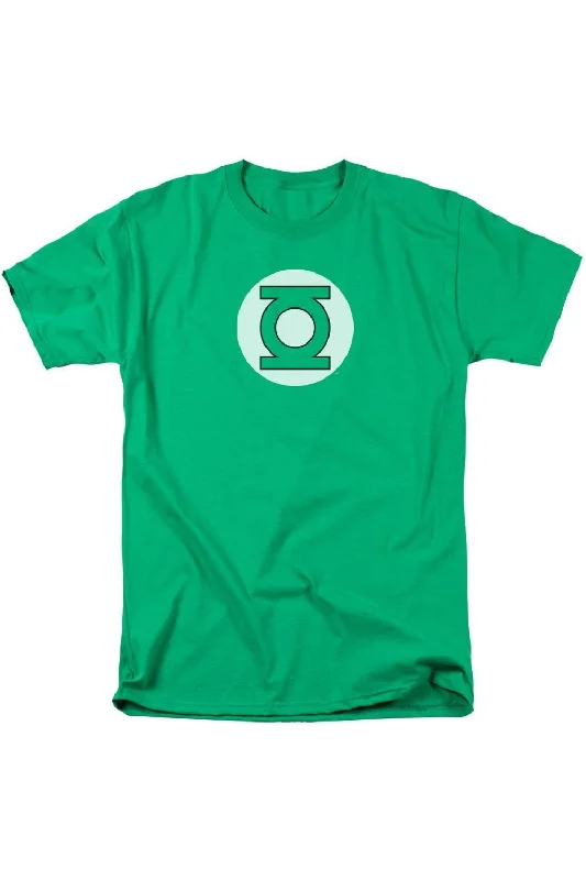 DC Comics Green Lantern Logo Short Sleeve Adult Tee / T-ShirtTie-Dye Short Sleeve Tops